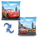 Coussin cars rversible disney 40x40 cm