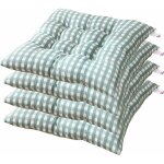 Coussin de chaise 40x40 cm, lot de 4 coussins (vert)