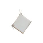 Coussin pour chaises et fauteuils e'te' 6 pcs 38x41 cm e'paisseur 5 cm couleur e'cru pour jardin exte'rieur ...