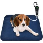 Coussin chauffant pour animaux domestiques, coussin chauffant �lectrique pour tapis de r�chaud pour chiens ...