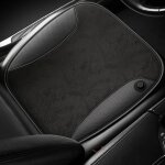 Coussin chauffant pour si�ge auto, si�ge de bureau, coussin chauffant �lectrique usb carr� en peluche ...