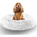 One pets - top - coussin chien chat apaisant 60cm dodo donut? confort + rond doux cocoon puppy love panire ...