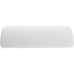 Coussin demi - lune mousse m�moire oreiller jambes et lombaire pour sommeil soutien confortable pour ...