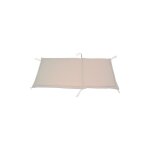 Coussin d'e'te' fauteuils chaises dossier moyen cm 94 (38 + 56) x41x5 e'cru pour jardin exte'rieur