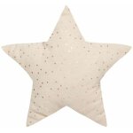 Coussin enfant berlingot toile 40x40cm beige