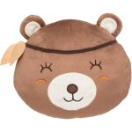 Atmosphera - coussin enfant ours marron 30x27cm cr�ateur d'int�rieur