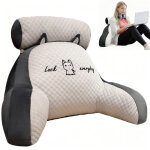 Coussin ergonomique de lecture et de travail 60 x 40 cm appui - t�te et accoudoirs avec housse lavable ...