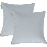 Coussin d'extrieur, coussins carrs 45x45 cm, coussins de chaise rsistants  l'eau avec rembourrage ...