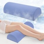 Coussin de genou pour dormeurs sur le dos ? coussin traversin demi - lune pour les jambes ? soutien des ...