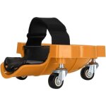 [jamais utilis] coussin de jardinage roulant fishhawk, genouillre multifonction en mousse avec sangle ...