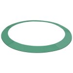 Coussin de s�curit� pe vert pour trampoline rond 4, 26 m vidaxl