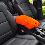 Coussins de si�ge auto, tapis d'accoudoir en fourrure de lapin pour l'hiver, tapis d'accoudoir int�rieur, ...