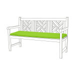 Coussin de siège pour chaise adirondack garden, 79x52x47 cm coussin de dossier haut avec attaches sécurisées, ... Coussin de siège pour chaise adirondack garden, 79x52x47 cm coussin de dossier haut avec attaches sécurisées, ...