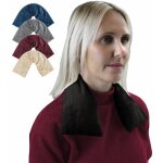 Coussin, tour de cou chauffant 50 x 12 cm - noir - vivezen