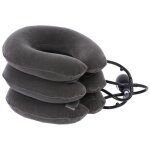 Coussin de traction cervicale gonflable pour douleurs � la t�te, �paules - minerve cervicale - collier ...
