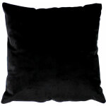 Enjoy home - coussin velours polyester dhoussable 40x40 nounours coloris noir