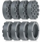 Coussinets anti - vibrations gris pour machine � laver avec ventouse � forte adsorption 8 pi�ces pieds ...