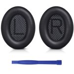 Coussinets doreille, oreillette de remplacement compatible bose quietcomfort 35 (qc35) and 35 ii (qc35 ...