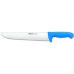 Couteau de boucherie arcos couleur - prof 291923 en acier inoxydable nitrum et mango polypropylne bleu ...