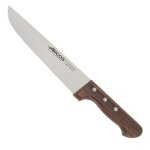 Couteau de boucherie arcos palisander 260300 en acier inoxydable nitrum et mango en bois de rose avec ...