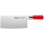 F. dick - couteau de chef chinois red spirit couteau de cuisine 18 cm x55crmo14 56 hrc