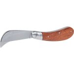 Couteau electricien avec lame serpette et lame droite inox ks tools