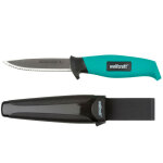Couteau d'exterieur avec etui 4086000. wolfcraft