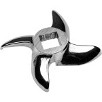 Couteau faucille taille 22, 13, 3 x 13, 3mm quatre lames, acier inoxydable compatible par ex avec hachoirs ...