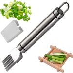 Couteau oignons verts shred, d�chiqueteuse de coupe d'oignon, trancheur � oignons verts, oignons verts ...