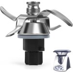 Couteau de remplacement pour thermomix tm31, lame en acier inoxydable avec joint, pi�ce de rechange pour ...
