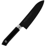 Couteau santoku noir satake swordsmith 15 cm