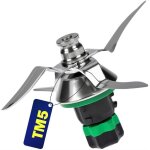 Couteau thermomix tm5 jeu de couteaux et joint - pour vorwerk thermomix tm5 robot cuisine - accessoires ...