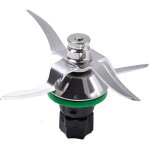 Couteau pour vorwerk thermomix tm5 tm6 couteau de mixeur en acier inoxydable accessoires de remplacement ...