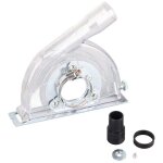 Couvercle anti - poussire pour la coupe de la pierre, carnage de meulage en pc et en mtal pour meuleuse ...