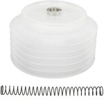 Couvercle anti - poussi�re pour perceuse, en silicone �lastique, anti - poussi�re, transparent, amovible, ...