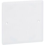Couvercle pour bote  encastrer batibox plaque de pltre - 100x100mm - legrand