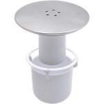 Couvercle de bonde de douche, 90 mm / 115 mm, pour bonde viega tempoplex, finition chrom�e, couvercle ...