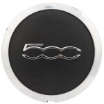 Couvercle du centre du moyeu - - enjoliveurs de roues chrom�s - applicable � la fiat 500 2012 - 2022