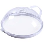 Couvercle chauffant pour four � micro - ondes, anti - �claboussures d'huile, plat chaud, couvercle anti ...