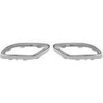 Couvercle d'embout d'�chappement chrom� brillant, garniture de remplacement pour mercedes - benz a b ...