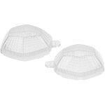 Couvercle de lampe indicateur de clignotant de moto, couvercle de remplacement transparent pour suzuki ...