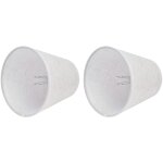 Couvercle de lampe de table, abat - jour dlicat lger et confortable 2pcs pour bureau pour lampe chandelier ...