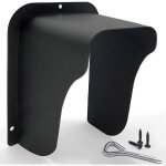 Couvercle m�tallique �tanche pour sonnette, serrure de porte, interphone, protection sonnette exterieur ...