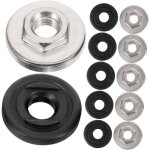 Couvercle de plaque de pression d'angle, accessoires de montage d'�crou hexagonal pour meuleuse � main, ...