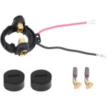 Couvercle de porte - balais de charbon pour hitachi 328202 334696 328200 g18dsl g18d - ulisem