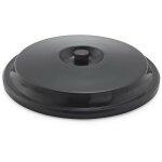 Couvercle poubelle couleur noir 100 litres sp berner