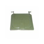 Couvercle de poubelle max l 80 / 100 vert 9015m giganpl
