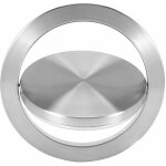 Vurahome - couvercle � rabat pour poubelle en acier inoxydable - couvercle � bascule int�gr� pour comptoir ...