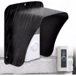 Couvercle de sonnette, couvercle m�tallique �tanche sonnette sans fil pour cam�ra vid�o, carillon bouton, ...