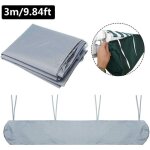 Couverture d'auvent 3m auvents de terrasse impermables housse de protection d'auvent latral store enrouleur ...